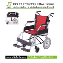 Economy Faltbarer Stahl Transit Rollstuhl
